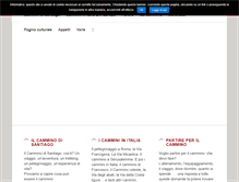 Tablet Screenshot of compostela.pellegrinando.it
